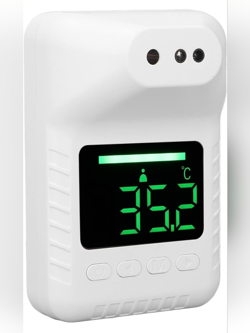 Wall Mounted Infrared Forehead Non Electronic Digital Wall Thermometer